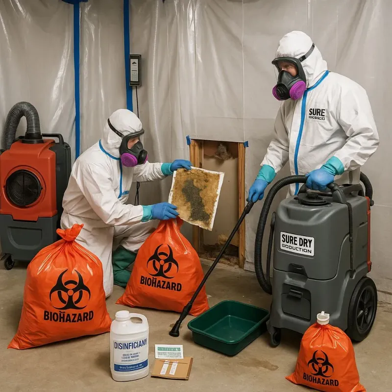 Contaminated Water Handling Protocols process in Yardville, NJ