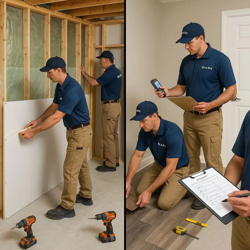Repairs and Reconstruction process in Yardville, NJ
